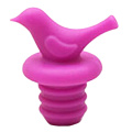 1Pc Creative Bird Design Silicone Wine Stopper Bottle Caps Wedding Gift Wine Pourer Stoppers