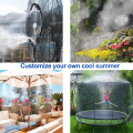 Easy Install With Line Outdoor Greenhouse Summer Watering Home Misting Cooling System Garden Irrigation Humidify Trampoline