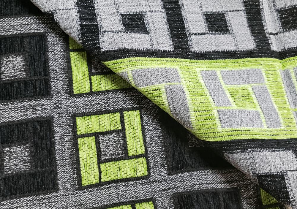 Upholstery Chenille Sofa Fabric Back