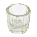 Acrylic Powder Dappen Dish Acrylic Liquid Glass Crystal Glass Cup for Acrylic Nail Art Clear White Color Transparent Kit