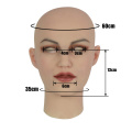 KnowU Ann-mask Permanent Makeup Realistic Female Headgear Crossdresser Cosplay Shemale Transgender