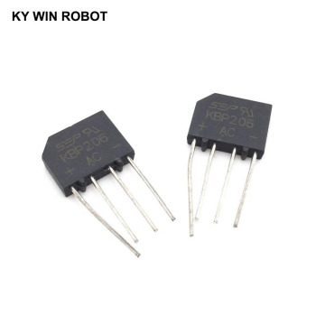 5PCS 2A 600V DIP-4 diode bridge rectifier KBP206