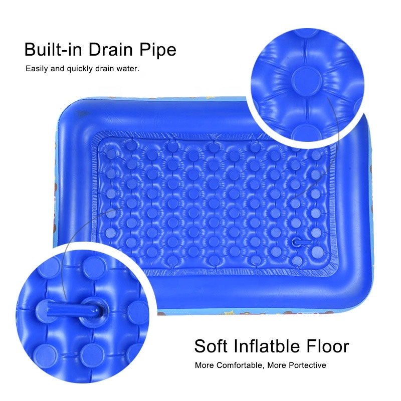 PVC Large Inflatable Kiddie Pool outdoor pool_3