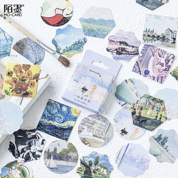 2019 New Art Gallery Washi Tape Decorate Washi Masking Tape Set Japanese Diy Scrapbooking Sticker Office Adhesive Tape