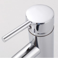 Basin Faucets Brass Chrome Silver Bathroom Sink Faucet Single Handle Hole Deck Mount Toilet Bath Vanity Mixer Water Tap L-1007