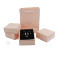 Popular promotional jewelry box ring paper boxes
