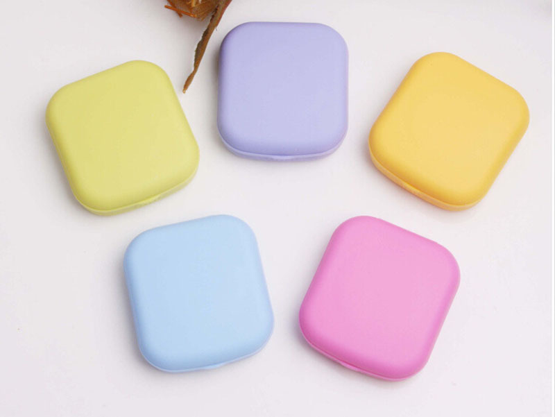 Mini contact lens box portable eyewear accessories Glass Case