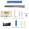 60W 32000rpm Mini Cordless Electric Grinder Pen Jewelry Engraving Pen Sander Polisher Mini Cordless Electric Carving Pen