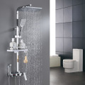 Chrome shower set thermostatic shower mixer Brass faucet body copper casting faucet nozzle