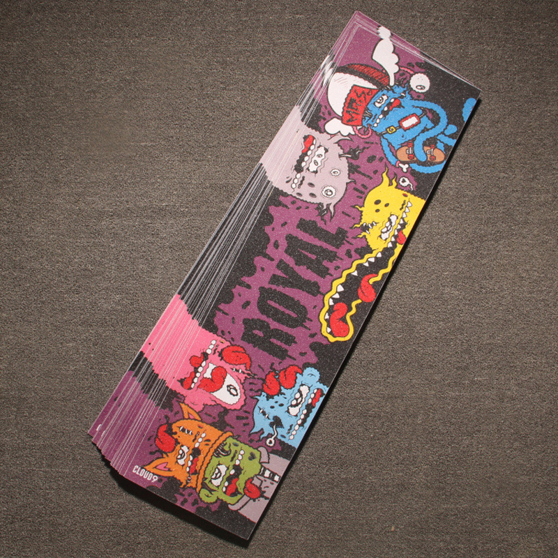 83*23cm Skateboard Sandpaper Scooter Board Griptape Longboard Deck Sticker OEM Design Skate Board Grip Tape Electric Board Paper