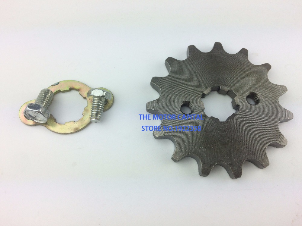 Front Engine Sprocket 420 10T 11T 12T 13T 14T 15T 16T 17T 18T Tooth 17mm 20mm ID fit Motorcycle part