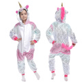 Baby Girl Clothes кигуруми Children Unicorn Pajamas Winter Animal Cartoon Sleepers Licorne Panda Onesie Kids Costumes Jumpsuit