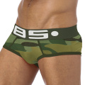 Brand Briefs Men Sexy underwear men Camouflage printed Cotton briefs men panties calzoncillos hombre slip Gay underwear Penis