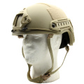 Pass The Testing Sand Color FAST HIGH CUT PE Class III Bullet Proof Helmet NIJ IIIA Class III