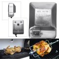 4W Electric Rotisserie BBQ Grill Motor Spit Grill Roaster Rod Camping Charcoal BBQ Kits Stainless Steel Grill Motor Replacement