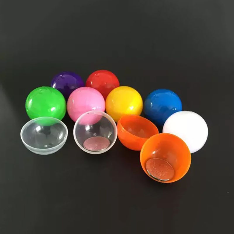 50mm Empty Plastic Toy Capsules For Vending Plastic Toys Ball 100pcs/Lot Lottery Draw Ball Surprise Balls Free Shipping