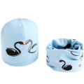 light blue swan set