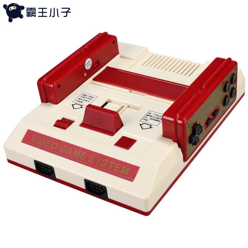 New D101 8 bit Red White Video Game Console HD Version Nostalgic 4K Retro Game Console Double Battle FC Wireless Dual Handle