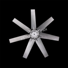 7 blades axial fan impeller for mining loader