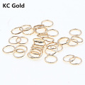 200pcs/lot 4 5 6 8 10 mm Open Single Loops Jump Rings Split Rings For Jewelry Making Diy Jewelry Finding Connector Accessories