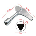 Triangle Wrench Key Single Inner Triangular Key Elevator Key Subway High-Speed Rail Inner Triangle Water Meter Valve Key Tool