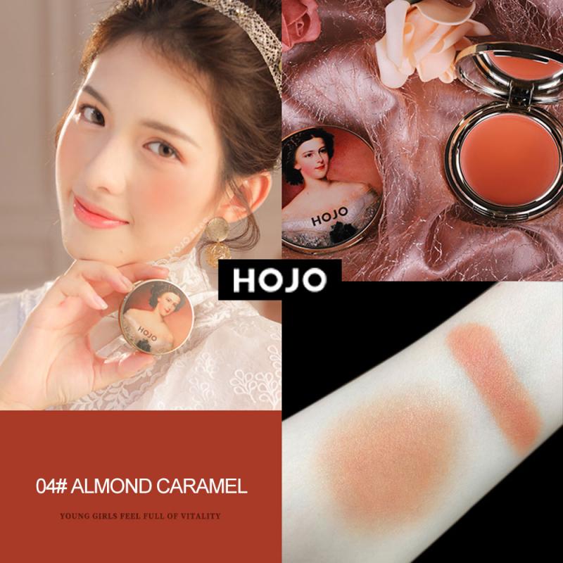 1 PC 4 Colors Professional Blush Paste Rouge Eye Shadow Cream Box Waterproof Sweat-proof Long Lasting Make-up Cosmetics TSLM1