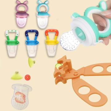 Baby nipple Fresh Food Vegetable Mills Dispenser Kids Fruit Feeder Feeding nipple Safe Supplies Tool Scissors Baby Food Maker