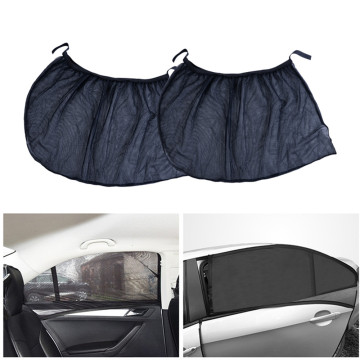 Car Sun Shade Cover For Car Window Sunshade Cover Nylon Mesh Auto Car-covers Parasol Car Rear Side Window Sun Visor Shade Side