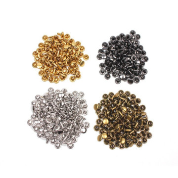 3-12mm IRon Double side garment rivets studs for bag, hat, shoe,clothes,leather choker diy craft ,hand tool