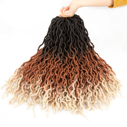 Synthetic Ombre Gypsy Wavy Locs Freetress Faux Locs Supplier, Supply Various Synthetic Ombre Gypsy Wavy Locs Freetress Faux Locs of High Quality