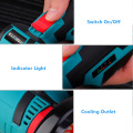 12V Mini Angle Grinder Machine Power Tool 19500 RPM Grinding Cutting Metal Wood Brushless Cordless Cutter With Lithium Battery