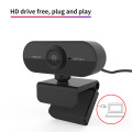 HD 1080P Mini Computer PC WebCamera with Microphone Rotatable Cameras USB Plug for Live Broadcast Video Calling Conference Work