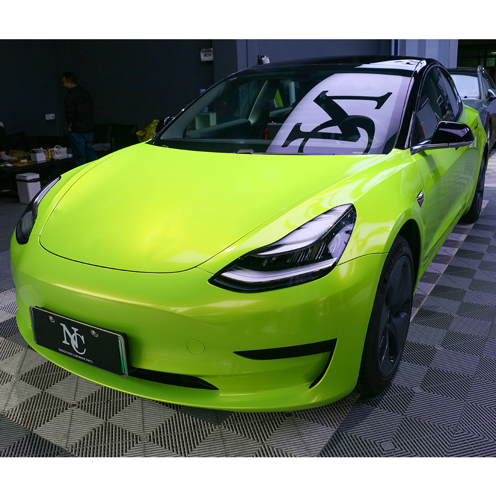 Magic Fluorescence Vinyl Wrap