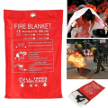 2M x 2M Sealed Fire Blanket Home Safety Fighting Fire Extinguishers Tent Boat Emergency Survival Fire Shelter Safety Cover