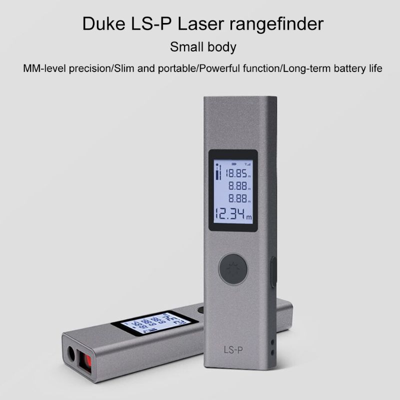 Mini 40m Laser Rangefinder High Precision Area Volume Angle Distance Meter LS-P