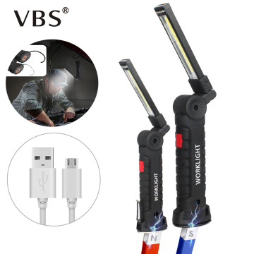 5 Working Modes Portable COB lampen USB charging Work Light Magnetic Industrial lighting for taller garage workshop lighting B2