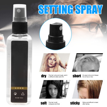 Dense Hair Fiber Setting Spray Hairspray Styling Glue Special Gel Water For Men And Women SK88