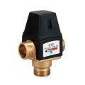 MEXI 3/4" 3 Way Mixing Valve Male Thread Brass Thermostatic Valve Replacements Solar Water Heater Accessories Parts