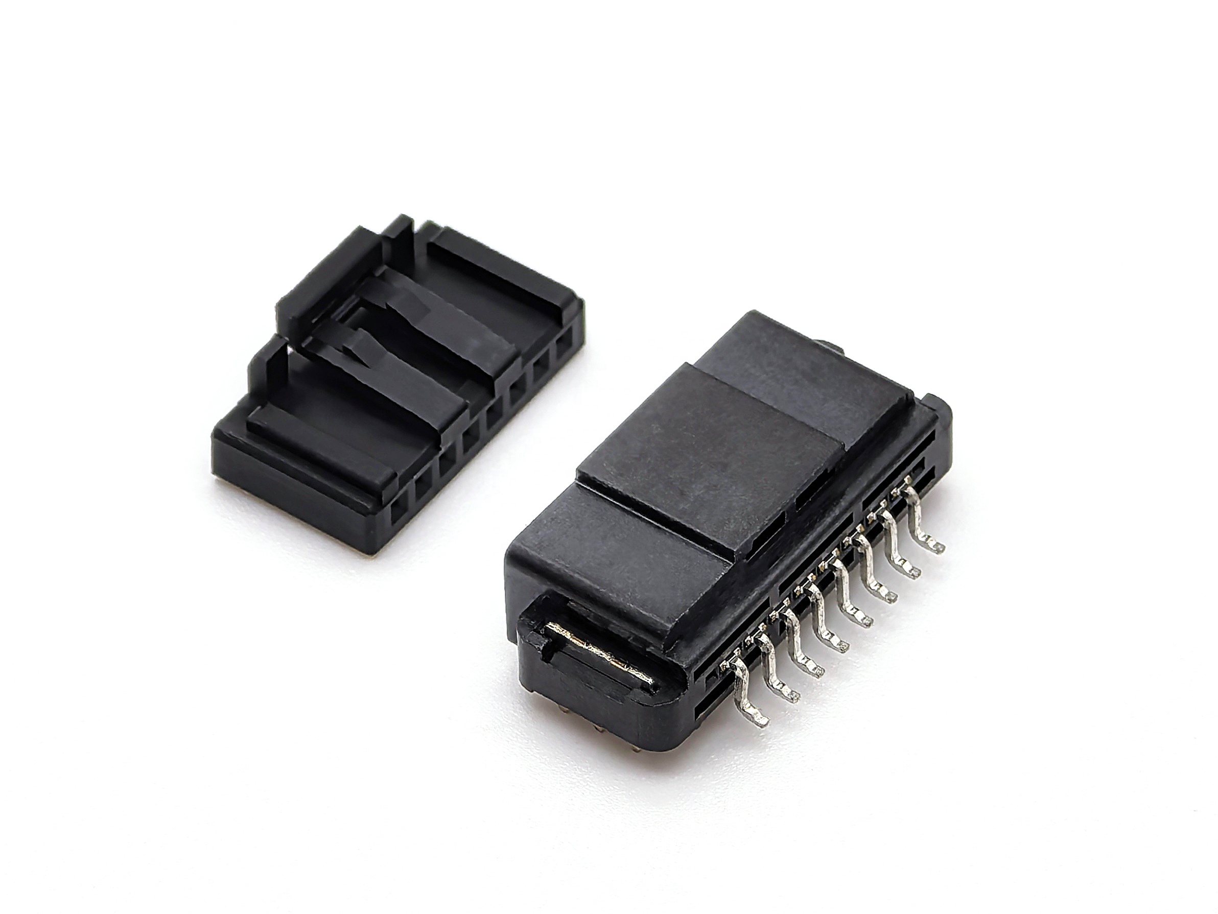 GT8E 2.0mm Pitch Automotive Connector Housing 1*8P PA66