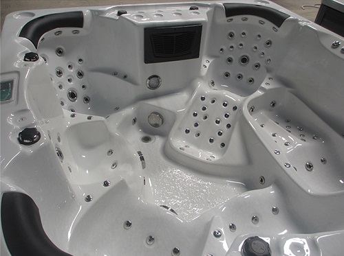 Acrylic tub shower combo Family outdoor spa