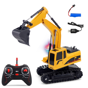 RC Remote Control Excavator Tractor Toys Vehicle Model Gift 270° Rotation