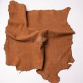 Junetree high quality Sheep skin leather Genuine leather suede face leather soft 0.8mm thick whole skin leather craft