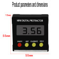 360 Degree Mini Digital Angle Finder Protractor Magnetic Electronic Digital Level Box Inclinometer Protractor Measuring Tools