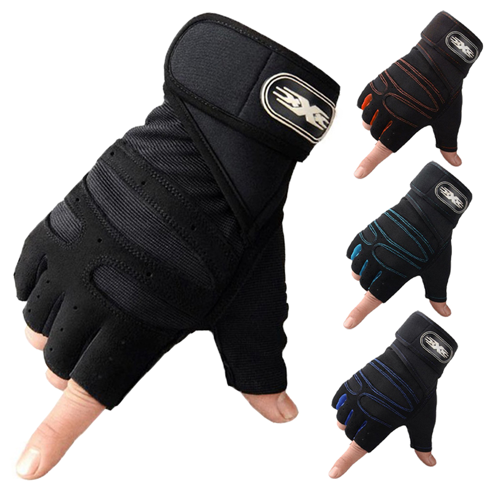 Gym Gloves Sports Exercise Weight Lifting Gloves Body Building Training Sport Fitness Gloves Men Women for Fiting Cycling