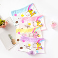 4Pc Cartoon Girls Underwear Cotton Boxer Panties Kids Underpant Shorts