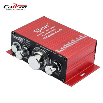 Car Styling Amplifier MP3 MP4 CD Amplifier DC 12V 2A Mini Stereo Hi-Fi RCA Digital Auto Car Home Power Audio Sound MA-170