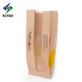 Kraft paper bag for packing bread