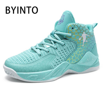 High Top Women Men Basketball Shoes Breathable Mesh Sneakers Boots Sport Basket Ball Shoes Chaussure Homme Femme Tenis Masculino