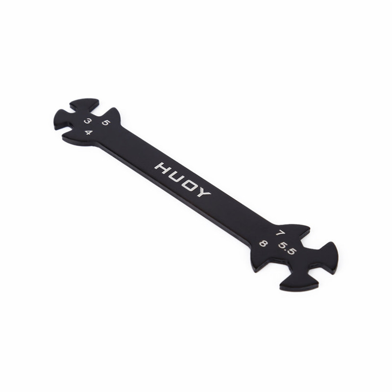 6 in 1 RC Hudy Special Tool Wrench 3/4/5/5.5/7/8MM for Turnbuckles & Nuts