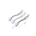 Nordic Style Double Head Shoe Brush Long Plastic Handle Nylon Silk Cleaning Brushs Household Wall And Sneakers Cleaning Tool